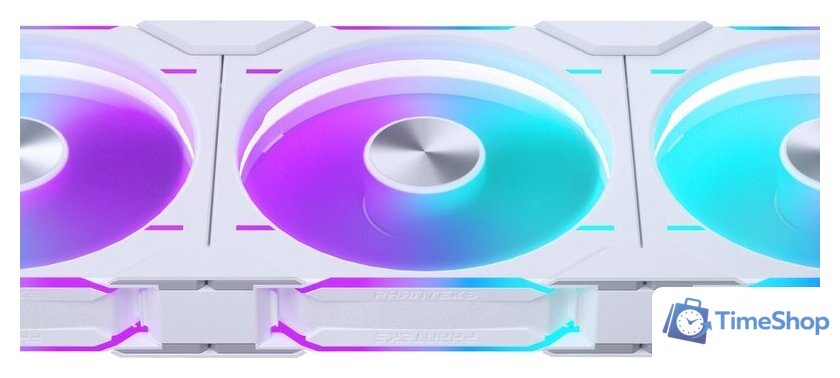 Комплект вентиляторов для корпуса Phanteks D30-140 D-RGB Regular White Triple PH-F140D30_DRGB_PWM_WT01_3P - Изображение №6 — Интернет-магазин Time-Shop