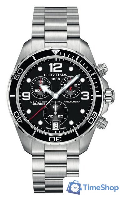 Наручные часы Certina DS Action Diver Chronograph C032.434.11.057.00 - Изображение №1 — Интернет-магазин Time-Shop