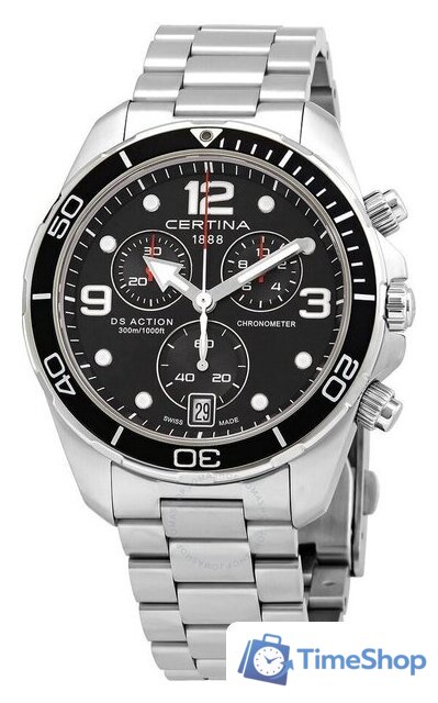 Наручные часы Certina DS Action Diver Chronograph C032.434.11.057.00 - Изображение №2 — Интернет-магазин Time-Shop