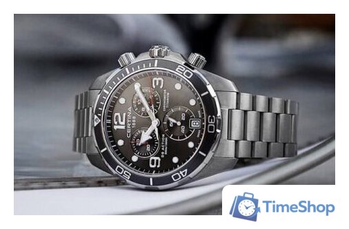 Наручные часы Certina DS Action Diver Chronograph C032.434.11.057.00 - Изображение №9 — Интернет-магазин Time-Shop