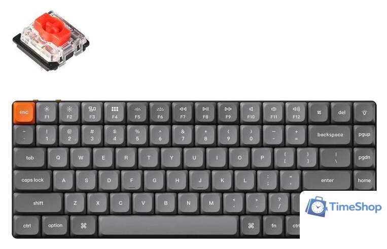 Клавиатура Keychron K3 Max RGB K3M-B1-RU (Gateron Low Profile Red) - Изображение №1 — Интернет-магазин Time-Shop