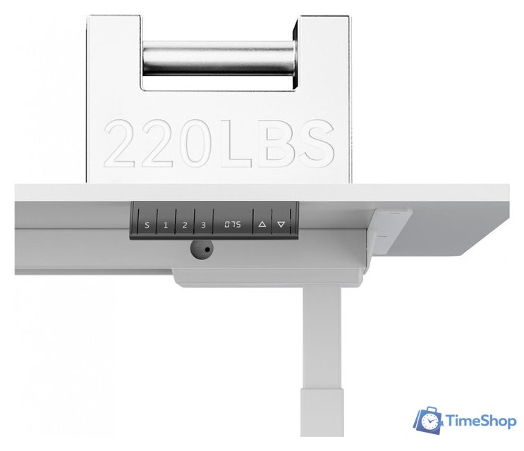 Подстолье для работы стоя CACTUS CS-EDLF-WT - Изображение №7 — Интернет-магазин Time-Shop