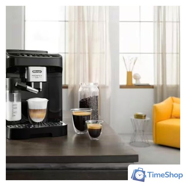 Кофемашина DeLonghi Magnifica Evo ECAM292.81.B - Изображение №4 — Интернет-магазин Time-Shop