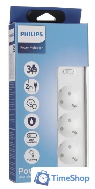 Сетевой фильтр Philips CHP2135WA/51 - Изображение №7 — Интернет-магазин Time-Shop