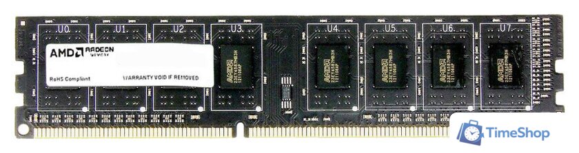 Оперативная память AMD Radeon Value 4GB DDR3 PC3-10600 (R334G1339U1S-UO) - Изображение №1 — Интернет-магазин Time-Shop