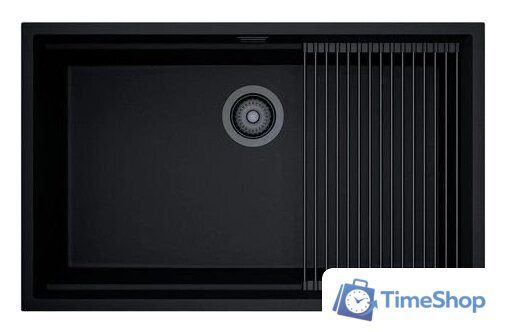 Кухонная мойка Globalo Miralio 80.1 Black/BL Mat - Изображение №3 — Интернет-магазин Time-Shop
