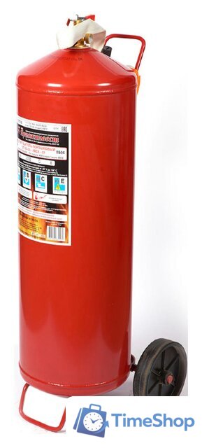 Передвижной огнетушитель Ярпожинвест ОП-50(з) - Изображение №1 — Интернет-магазин Time-Shop