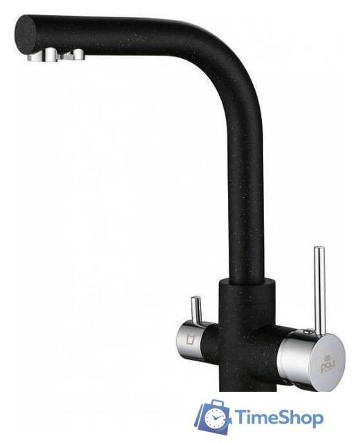 Смеситель Paulmark Essen Es213011-308 (черный) - Изображение №1 — Интернет-магазин Time-Shop