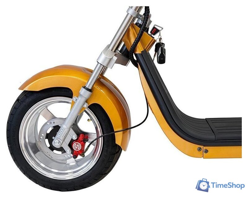 Электроскутер Yakama AP-H009-23 (золотой) - Изображение №4 — Интернет-магазин Time-Shop