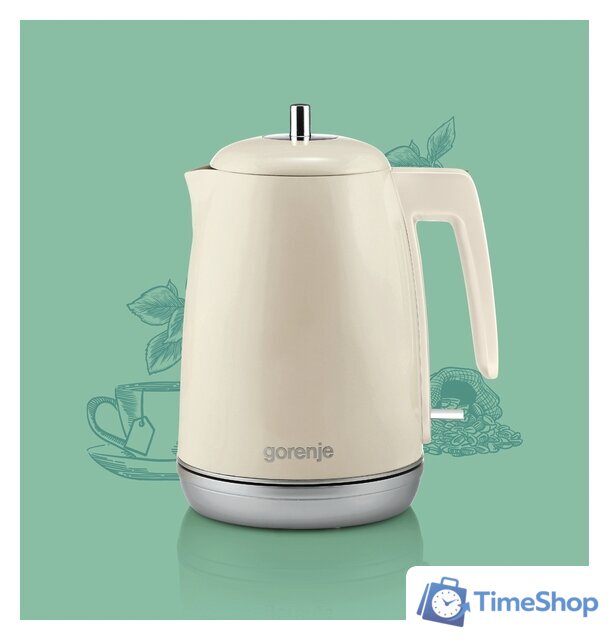 Электрический чайник Gorenje K15RL - Изображение №2 — Интернет-магазин Time-Shop