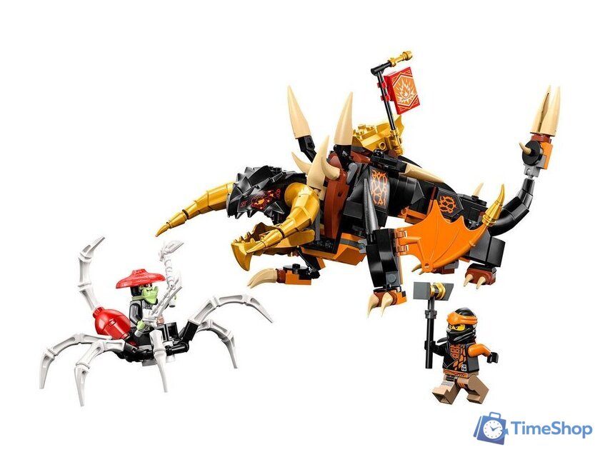 Конструктор LEGO Ninjago 71782 Земляной дракон Коула - Изображение №2 — Интернет-магазин Time-Shop