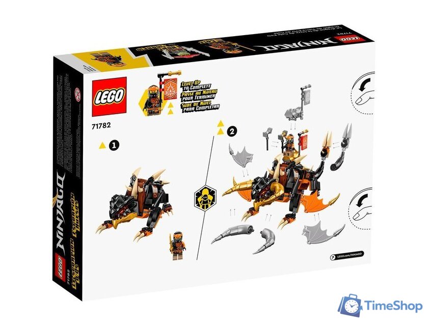 Конструктор LEGO Ninjago 71782 Земляной дракон Коула - Изображение №3 — Интернет-магазин Time-Shop