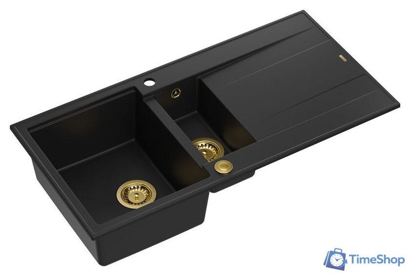 Кухонная мойка Quadron HQE510050U7_PVDG1_P2O - Изображение №1 — Интернет-магазин Time-Shop