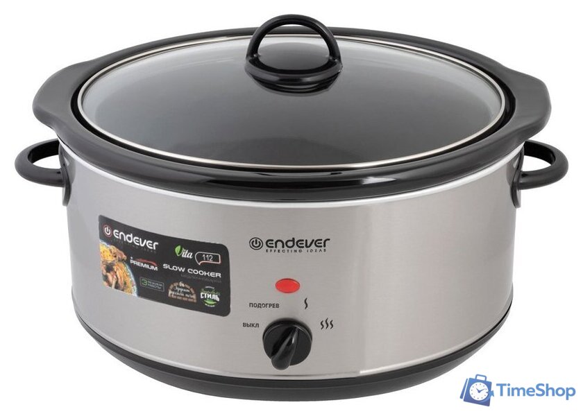Медленноварка Endever Vita-112 - Изображение №1 — Интернет-магазин Time-Shop