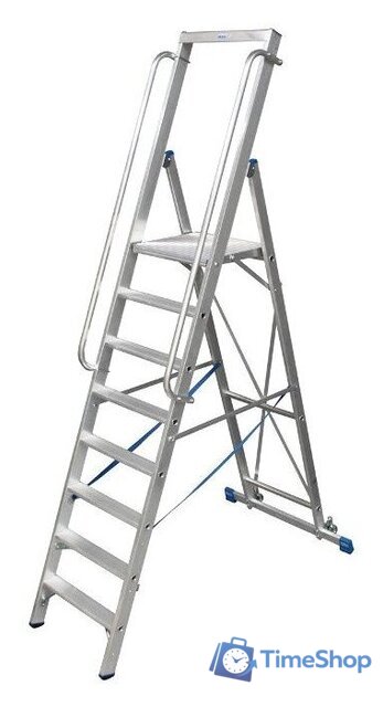 Лестница-стремянка Krause Stabilo с поручнем 8 ступеней - Изображение №1 — Интернет-магазин Time-Shop