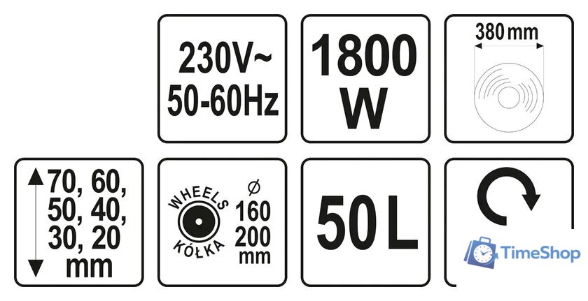 Газонокосилка Yato YT-85205 - Изображение №9 — Интернет-магазин Time-Shop