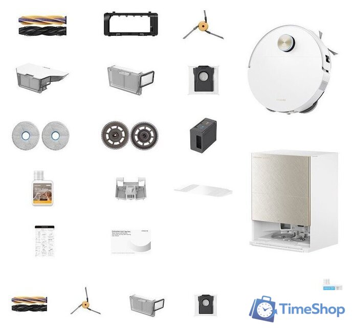 Робот-пылесос Dreame Robot Vacuum X60 Ultra Complete White RLX87DE (евровилка, белый) - Изображение №13 — Интернет-магазин Time-Shop