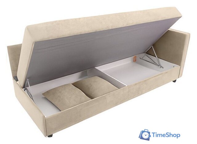 Тахта Krones Эллада (велюр, бежевый) - Изображение №2 — Интернет-магазин Time-Shop