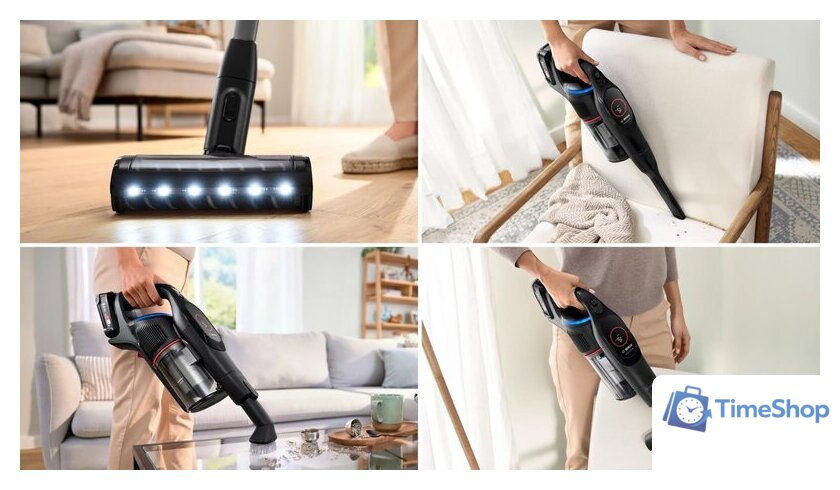 Пылесос Bosch Unlimited 9 BSS931BHF - Изображение №3 — Интернет-магазин Time-Shop
