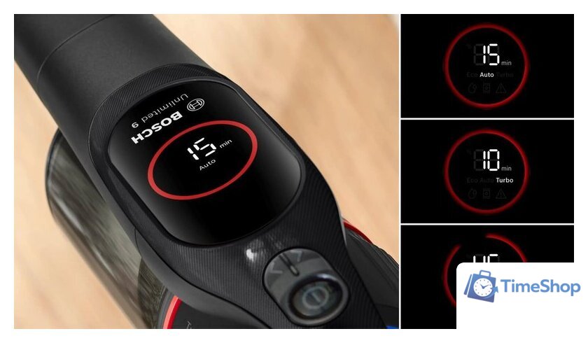 Пылесос Bosch Unlimited 9 BSS931BHF - Изображение №16 — Интернет-магазин Time-Shop