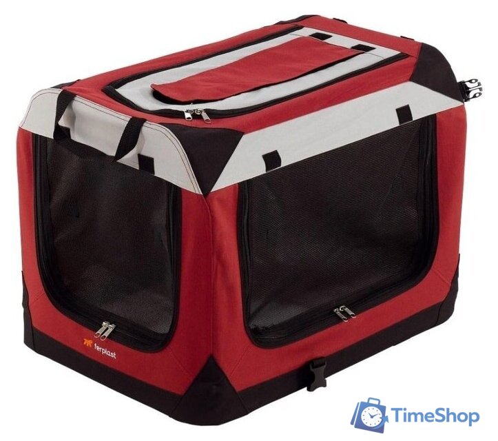 Переноска Ferplast Holiday 2 85721099 (бургундий) - Изображение №7 — Интернет-магазин Time-Shop