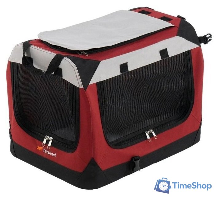 Переноска Ferplast Holiday 2 85721099 (бургундий) - Изображение №1 — Интернет-магазин Time-Shop