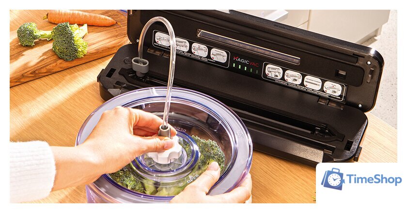 Вакуумный упаковщик Magic Vac Compact VK02PK1 - Изображение №3 — Интернет-магазин Time-Shop
