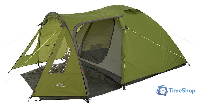Кемпинговая палатка Trek Planet Avola 4 (зеленый) - Изображение №1 — Интернет-магазин Time-Shop