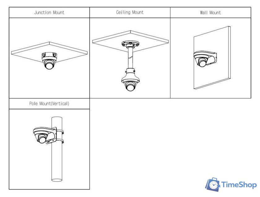 IP-камера Dahua DH-IPC-HDW1230T1P-0280B-S5 - Изображение №3 — Интернет-магазин Time-Shop
