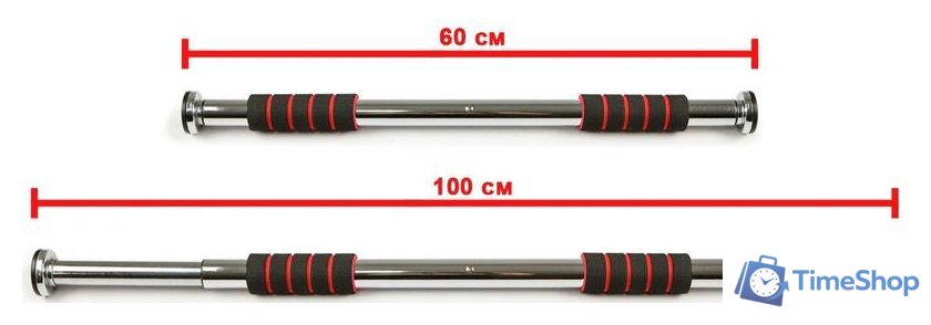 Турник Atlas Sport в распор 60-100 см - Изображение №2 — Интернет-магазин Time-Shop