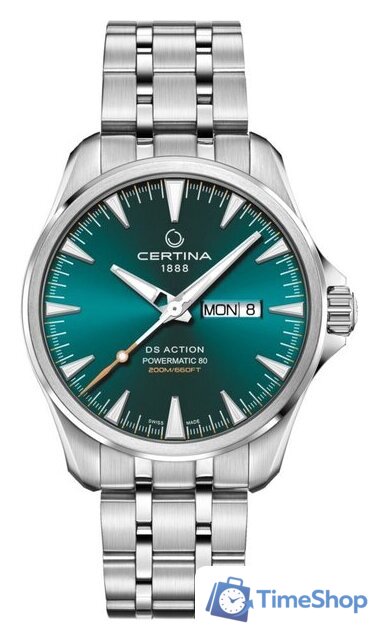 Наручные часы Certina DS Action Day-Date Powermatic 80 C032.430.11.091.00 - Изображение №1 — Интернет-магазин Time-Shop