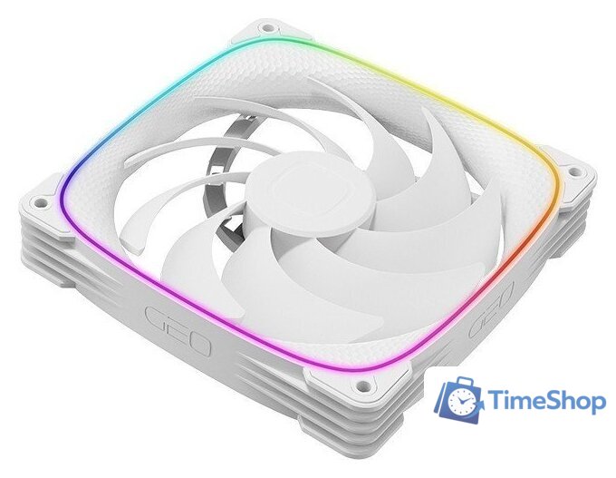Комплект вентиляторов для корпуса Geometric Future Squama 2503-14 Triple Pack (белый) - Изображение №4 — Интернет-магазин Time-Shop