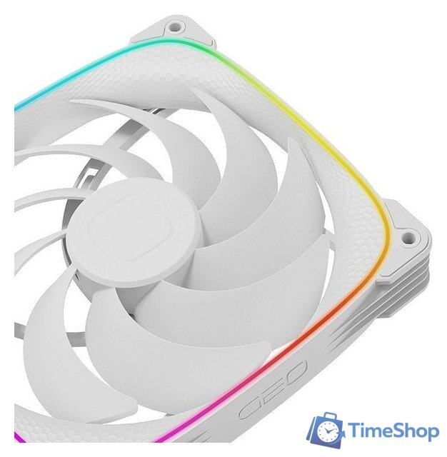 Комплект вентиляторов для корпуса Geometric Future Squama 2503-14 Triple Pack (белый) - Изображение №8 — Интернет-магазин Time-Shop
