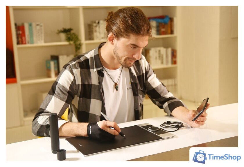 Графический планшет XP-Pen Deco Pro Small - Изображение №7 — Интернет-магазин Time-Shop