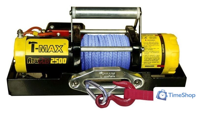 Лебедка автомобильная T-max ATW 2500 Pro (переносная) - Изображение №1 — Интернет-магазин Time-Shop