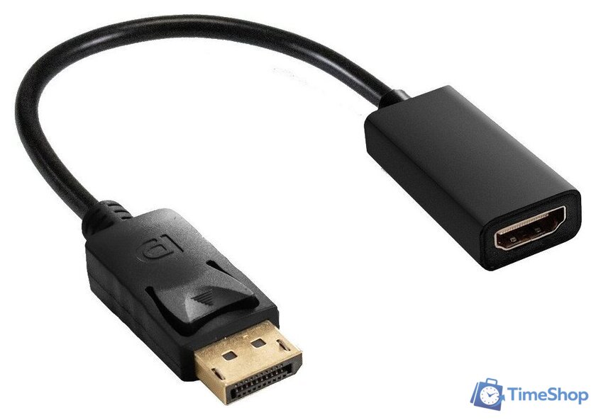 Адаптер ExeGate DisplayPort - HDMI 0.1 м EX294706RUS - Изображение №1 — Интернет-магазин Time-Shop
