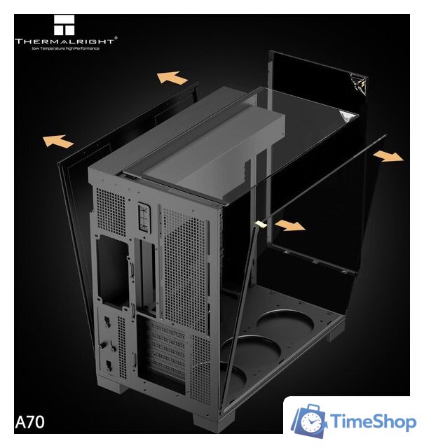 Корпус Thermalright A70 (черный) - Изображение №5 — Интернет-магазин Time-Shop