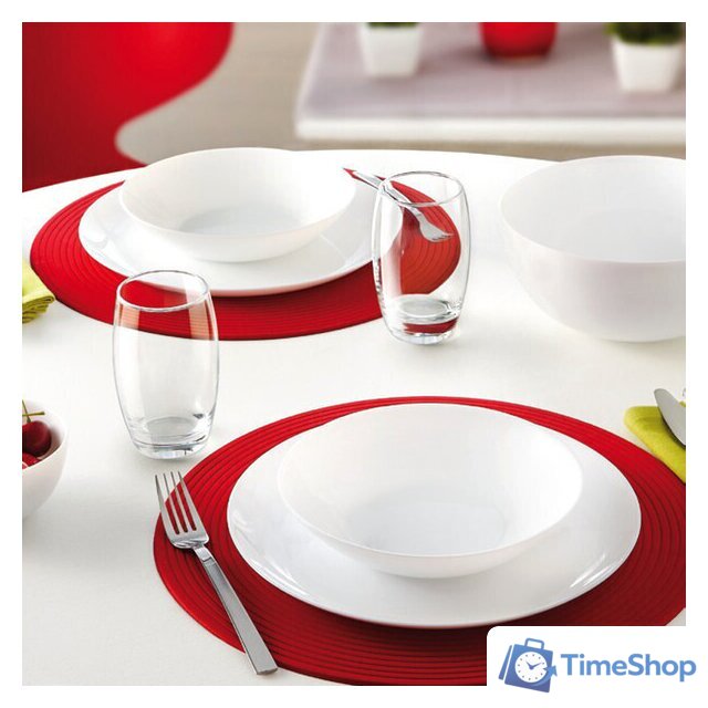 Набор тарелок Luminarc Diwali 10V0361 - Изображение №1 — Интернет-магазин Time-Shop