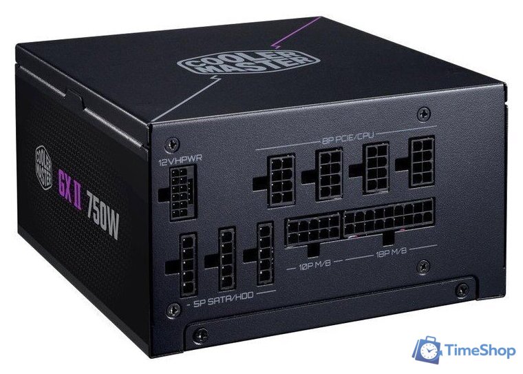 Блок питания Cooler Master GX II Gold 750 MPX-7503-AFAG-2BEU - Изображение №2 — Интернет-магазин Time-Shop