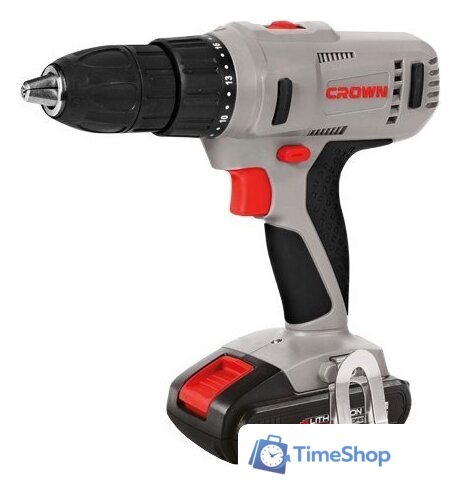 Дрель-шуруповерт Crown CT21056L-1.5 BMC (с 2-мя АКБ, кейс) - Изображение №1 — Интернет-магазин Time-Shop