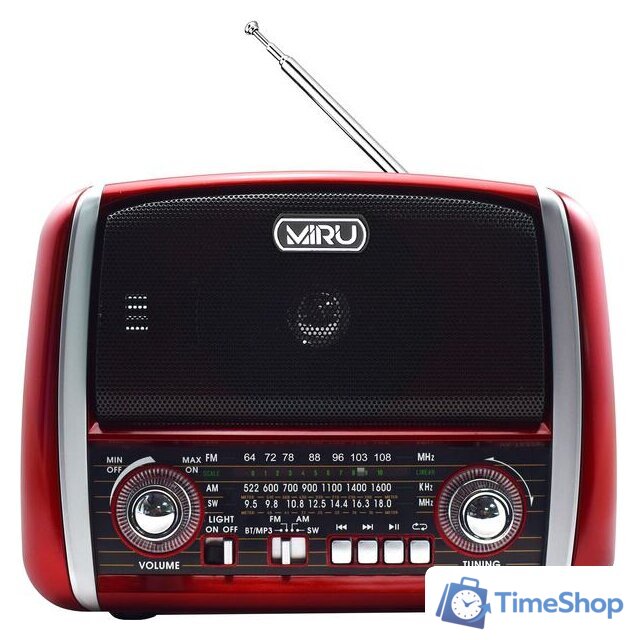Радиоприемник Miru SR-1025 - Изображение №1 — Интернет-магазин Time-Shop