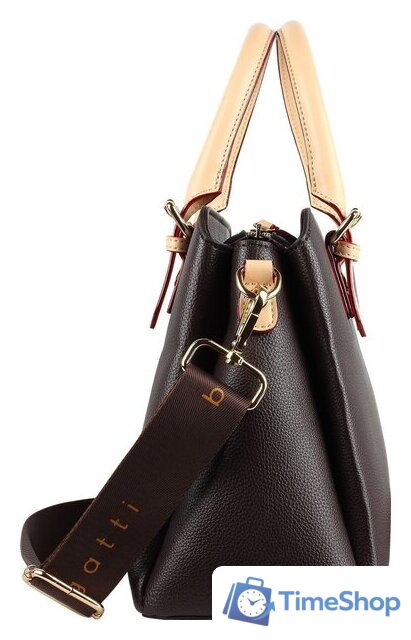 Женская сумка Bugatti Ella 49362302 (темно-коричневый) - Изображение №4 — Интернет-магазин Time-Shop