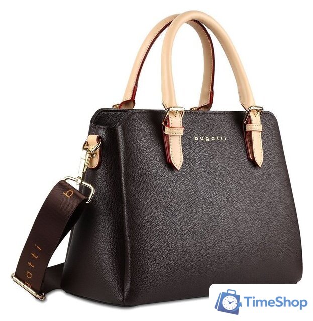 Женская сумка Bugatti Ella 49362302 (темно-коричневый) - Изображение №1 — Интернет-магазин Time-Shop