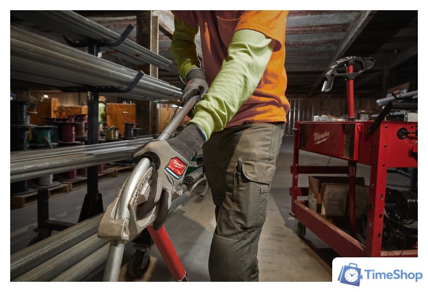 Перчатки хозяйственные Milwaukee Hi-Dex 2/B 8/M 4932480492 - Изображение №4 — Интернет-магазин Time-Shop