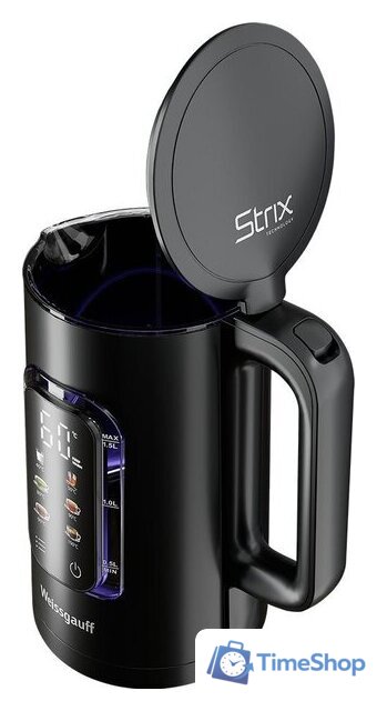 Электрический чайник Weissgauff WK 1500 Db Touch BodyCool - Изображение №22 — Интернет-магазин Time-Shop