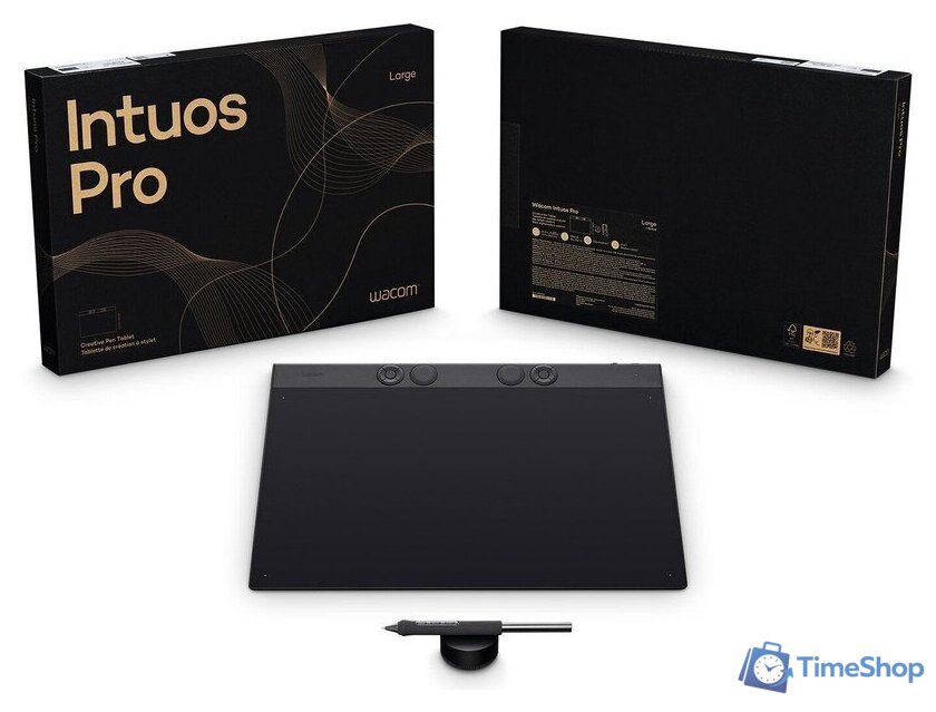 Графический планшет Wacom Intuos Pro Large PTK870K0B - Изображение №5 — Интернет-магазин Time-Shop
