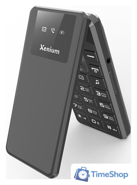 Кнопочный телефон Xenium X600 (темно-серый) - Изображение №7 — Интернет-магазин Time-Shop