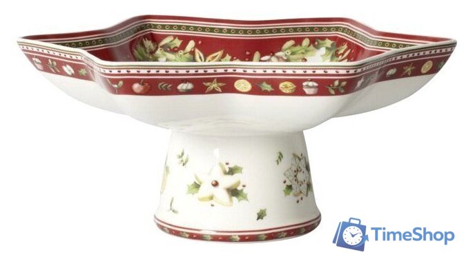 Блюдо Villeroy & Boch Winter Bakery Delight 14-8612-3840 - Изображение №1 — Интернет-магазин Time-Shop