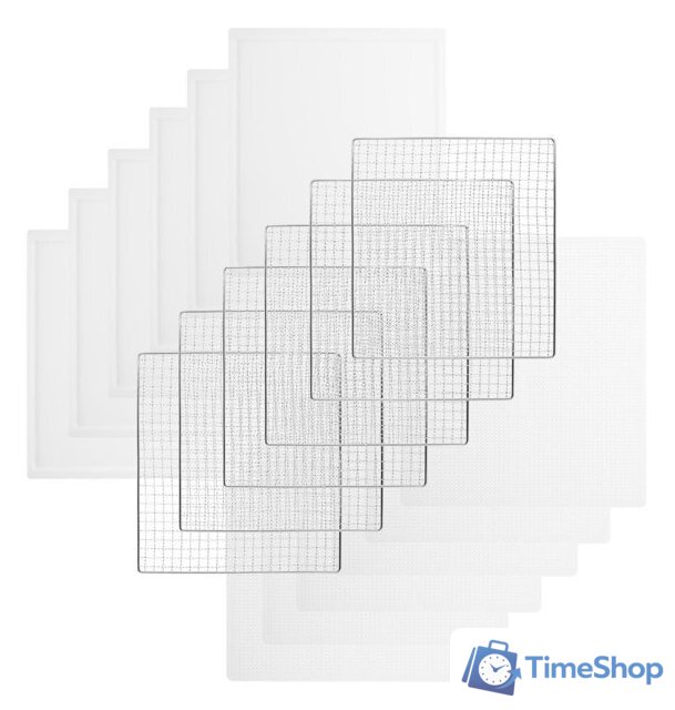 Сушилка для овощей и фруктов Kitfort KT-1916 - Изображение №7 — Интернет-магазин Time-Shop