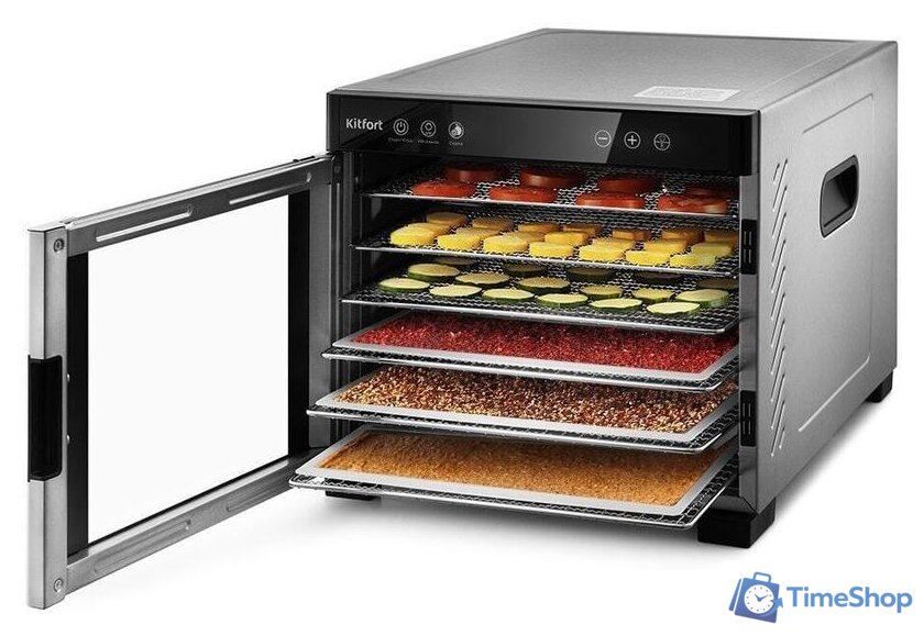 Сушилка для овощей и фруктов Kitfort KT-1916 - Изображение №2 — Интернет-магазин Time-Shop